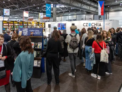 Národní stánek na Lipském knižním veletrhu, foto: Pavel Němec