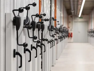 Interiér depozitáře - sklady