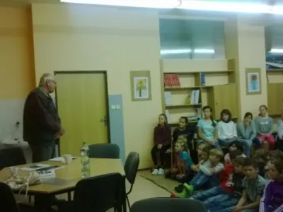 Knihovna Prušánky: Beseda s panem Josefem Michalicou, 4.10.2016