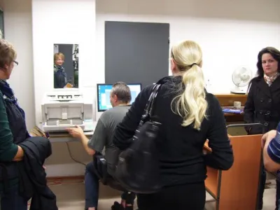 Skener pro destruktivní digitalizaci