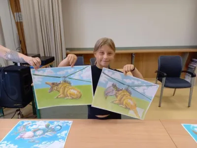 Tvorba na motivy kreseb Karla Tomana