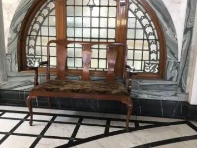 The Mitchell Library - detail nábytku