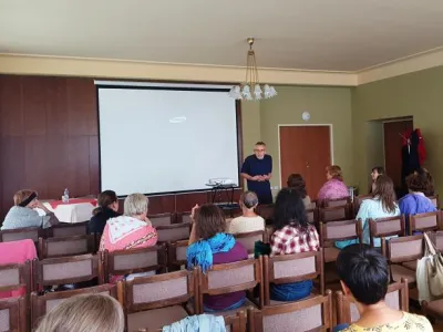 Přednáška profesora Štědroně v Luhačovicích