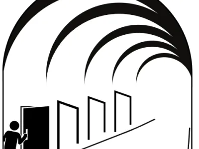 Chodba v Podknihovně - náčrt k dokreslení