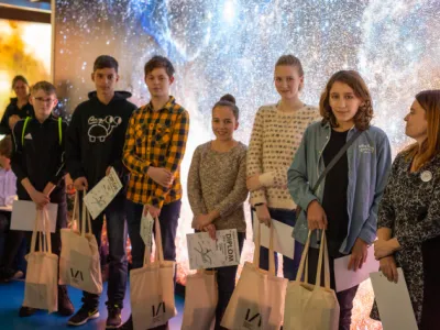 Slavnostní vyhlášení výsledků soutěže v Hvězdárně a planetáriu Brno