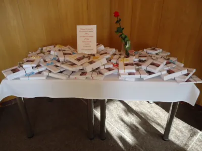 Dárky pro návštěvníky akce