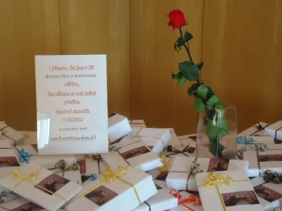 Dárky pro návštěvníky akce