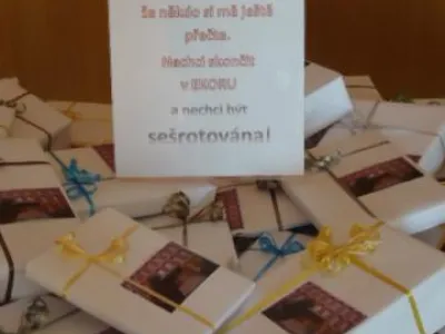 Dárky pro návštěvníky akce