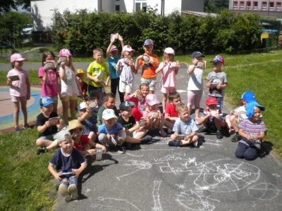 Malování na chodníku