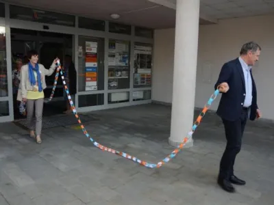 Knihovnický happening na Vsetíně