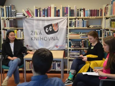 Živá knihovna v Masarykově veřejné knihovně Vsetín