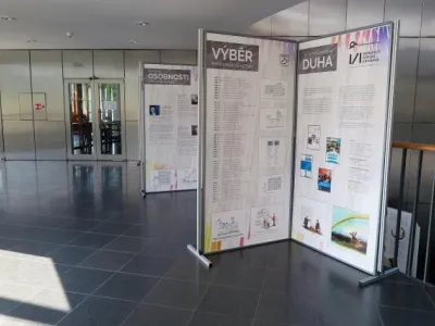 Výstava Duhy v Moravské zemské knihovně