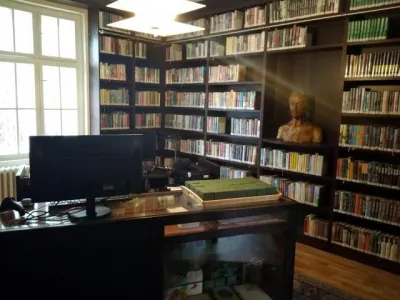 Interiér Mahnova památníku