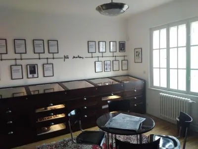 Interiér Mahnova památníku