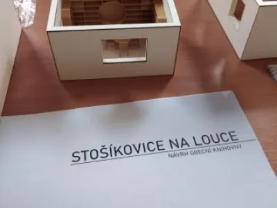 Vyrobené modely dle návrhů interiérů knihoven