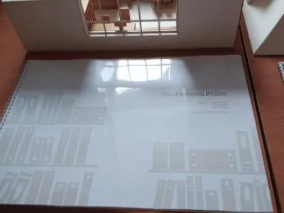 Vyrobené modely dle návrhů interiérů knihoven