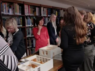 Předávání projektů v Knihovně FA VUT 