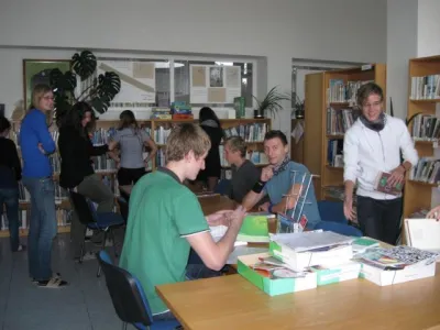 Knihovna Gymnázia Matyáše Lercha