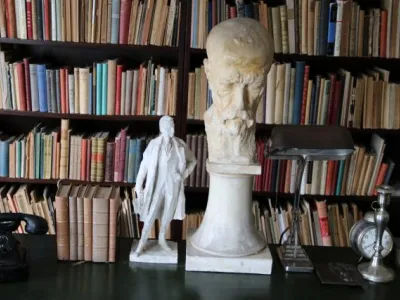 Interiér Mahnova památníku