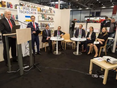 Ministr kultury České republiky Ilja Šmíd při úvodním projevu