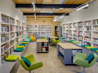 Obecní knihovna Olomučany, foto: Linda Kubíková