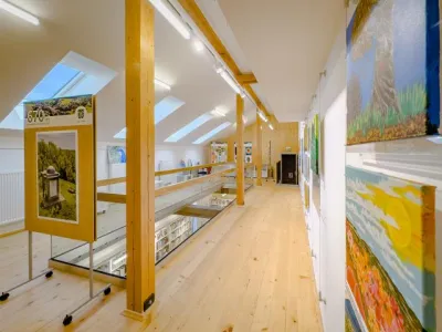 Obecní knihovna Olomučany, foto: Linda Kubíková