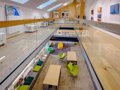 Obecní knihovna Olomučany, foto: Linda Kubíková