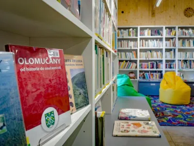 Obecní knihovna Olomučany, foto: Linda Kubíková