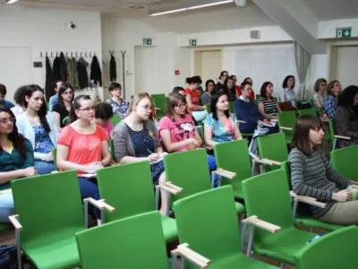 Pohled do hlediště, autor fotografie: Mgr. Barbora Linková