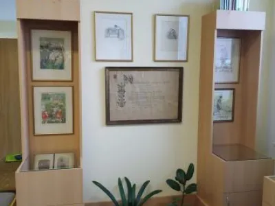 Knihovna Štítná nad Vláří – minimuzeum Gabry a Málinky