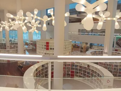 OBA Oosterdok - interiér knihovny