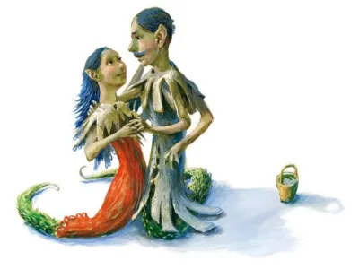 Ilustrace z knihy Bojnickí búbeli 