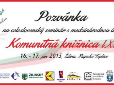 Pozvánka na konferenci