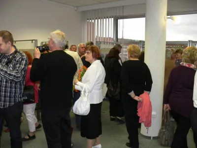 Vernisáž výstavy 90. výročí otevření Sokolovny v Blansku