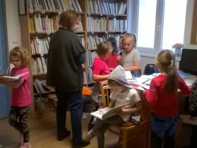 Noc s Andersenem v knihovně Šebrov