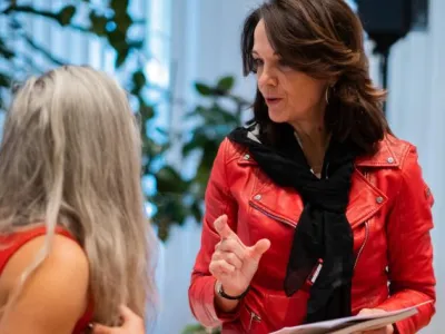 Ursula Liebmann z Treffpunkt Bibliothek v rozhovoru s Markétou Pilátovou