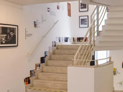 Výstava Milana Kundery v Českém centru v Paříži, foto: Tereza Nováková