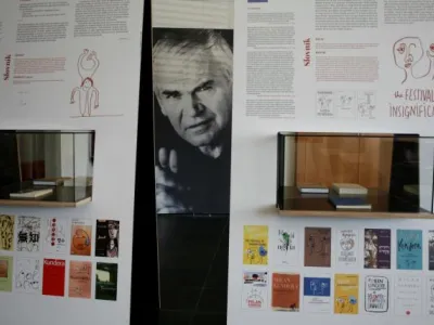 Výstava Milana kundery v MZK