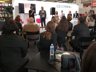 Akce Svět knihy - český stánek