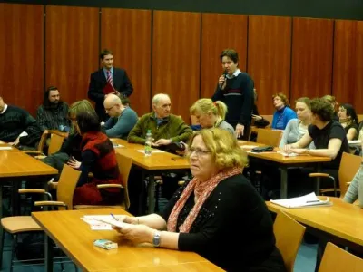 Diskuze a dotazy po přednášce dr. Milana Řepy