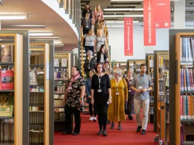 Exkurze v Moravské zemské knihovně