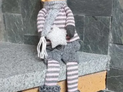 Maskot Obecní knihovny v Ostrově u Macochy - Knižníček