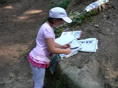 1. literárně-turistické putování Čtoucích rodin regionu Blansko 