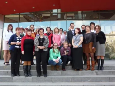 Frekventanti a vyučující RKK při závěrečných zkouškách