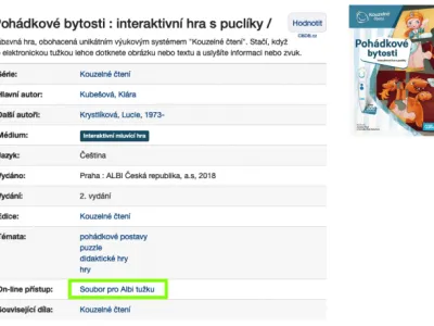 Deskové hry - katalogizační záznam