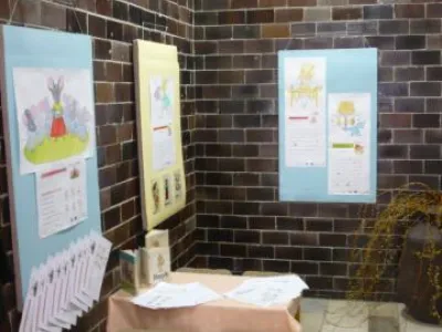 Výstava Děti Heleně Zmatlíkové v pobočce Knihovny Jiřího Mahena ve Starém Lískovci, foto: V. Zemanová