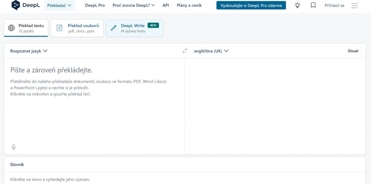 Překladač DeepL