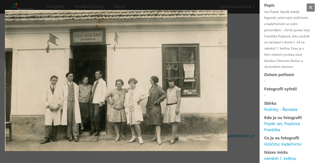 Ukázka popisu konkrétní fotografie. Ukázka popisu konkrétní fotografie.