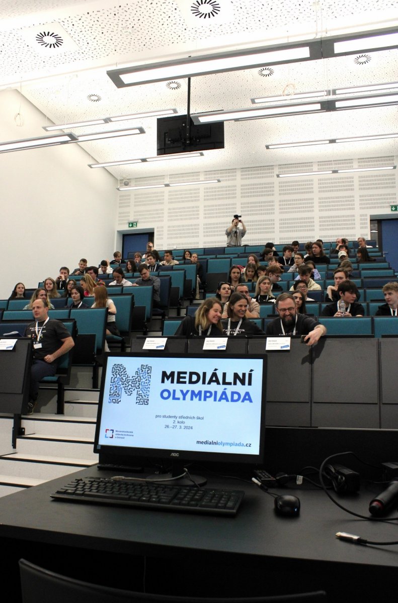 Mediální olympiráda - logo