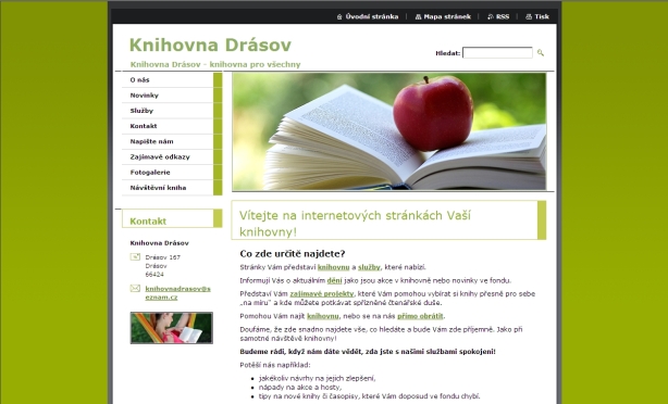 Knihovna Drásov - webové stránky Knihovna Drásov - webové stránky